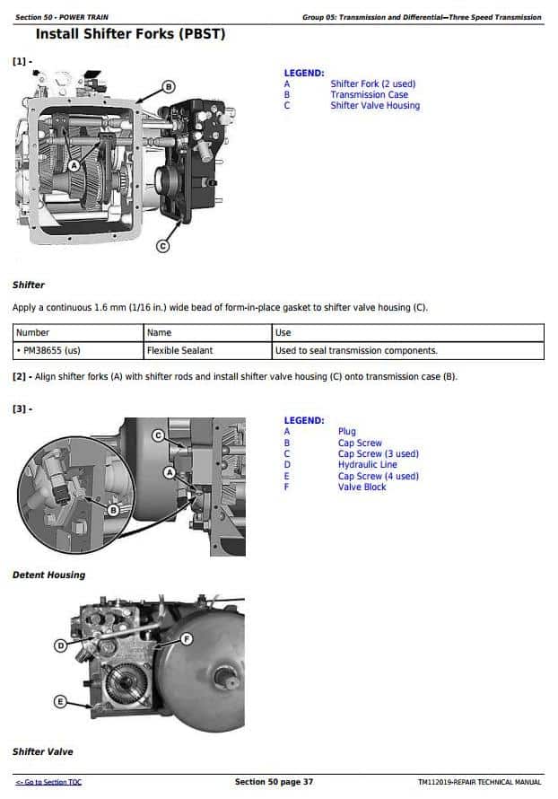 John Deere S660STS S670STS S680STS Combines Repair Manual