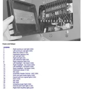 tm4930-4 John Deere 1165 1175 Combines Diagnostic Service Manual