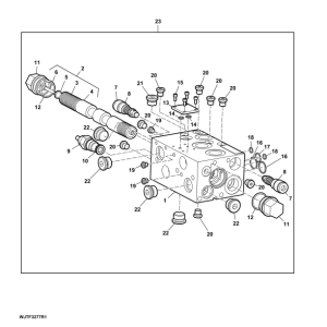 John Deere HTH250 Felling Head Parts Catalog (SN 000229) PC10364