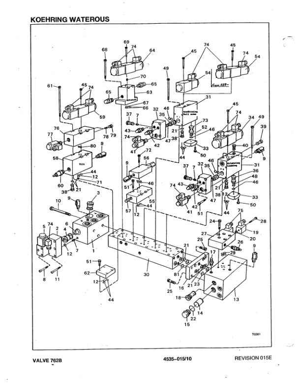 Koehring 746B Standard Felling Heads Parts Manual