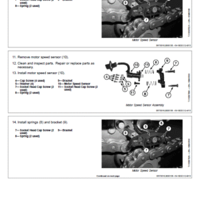 John Deere 319D, 323D Skid Steer Loader Technical Manual TM11407