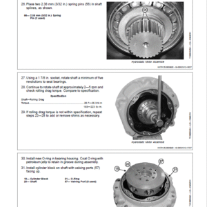 John Deere 319D, 323D Skid Steer Loader Technical Manual TM11407