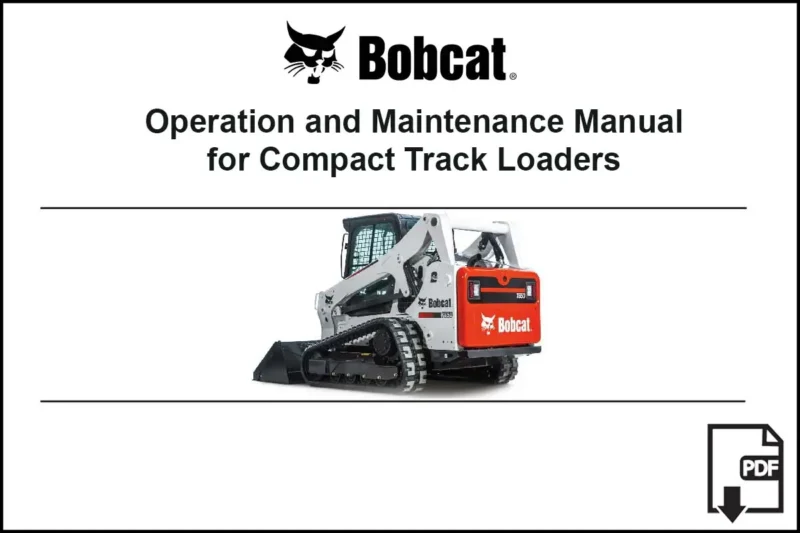 Bobcat T66 Compact Track Loader operator Manual