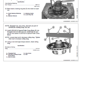 John Deere 9460RT, 9560RT, 9560RT Tractors Repair Diagnostic Manual TM110819