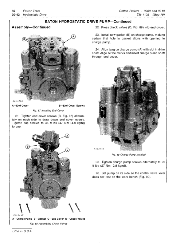 John-Deere-34-35-38-3800-TM1104_tm1104_22-1 John Deere 9900 and 9910 Cotton Pickers Technical Manual TM1105