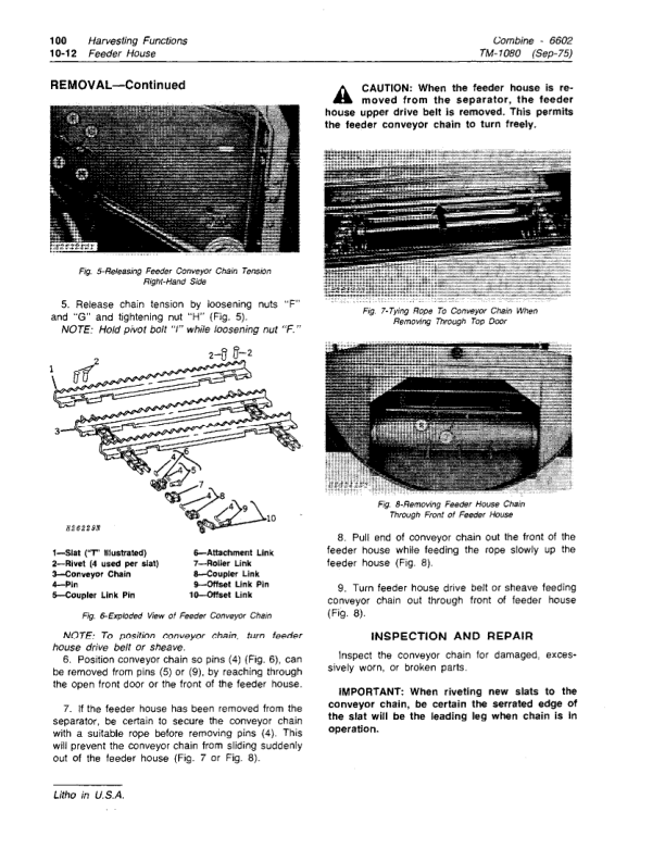 John-Deere-6602-Combine-Repair-Technical-Manual-TM1080_tm1080_537-1 John Deere 6601 and 6602 Combines Technical Manual TM1080