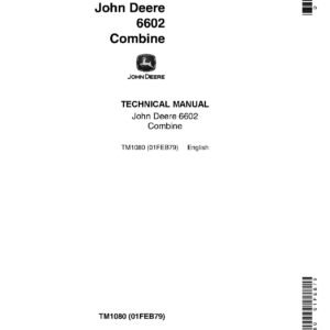 tm1080-pdf John Deere 6601 and 6602 Combines Technical Manual TM1080