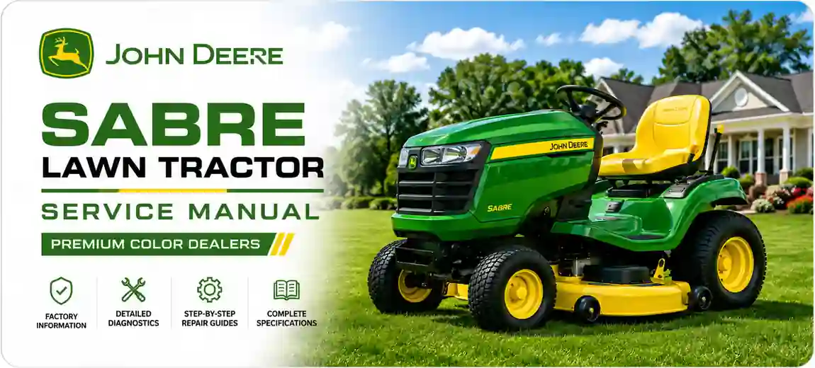 John Deere Sabre Lawn Tractor Service Manual