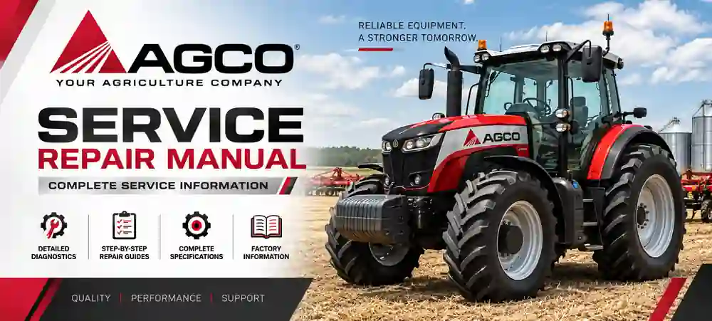 agco service repair manual