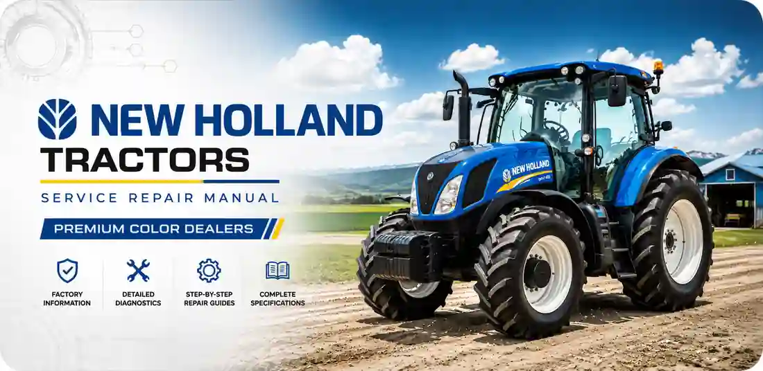 New Holland Tractors Service Repair Manual