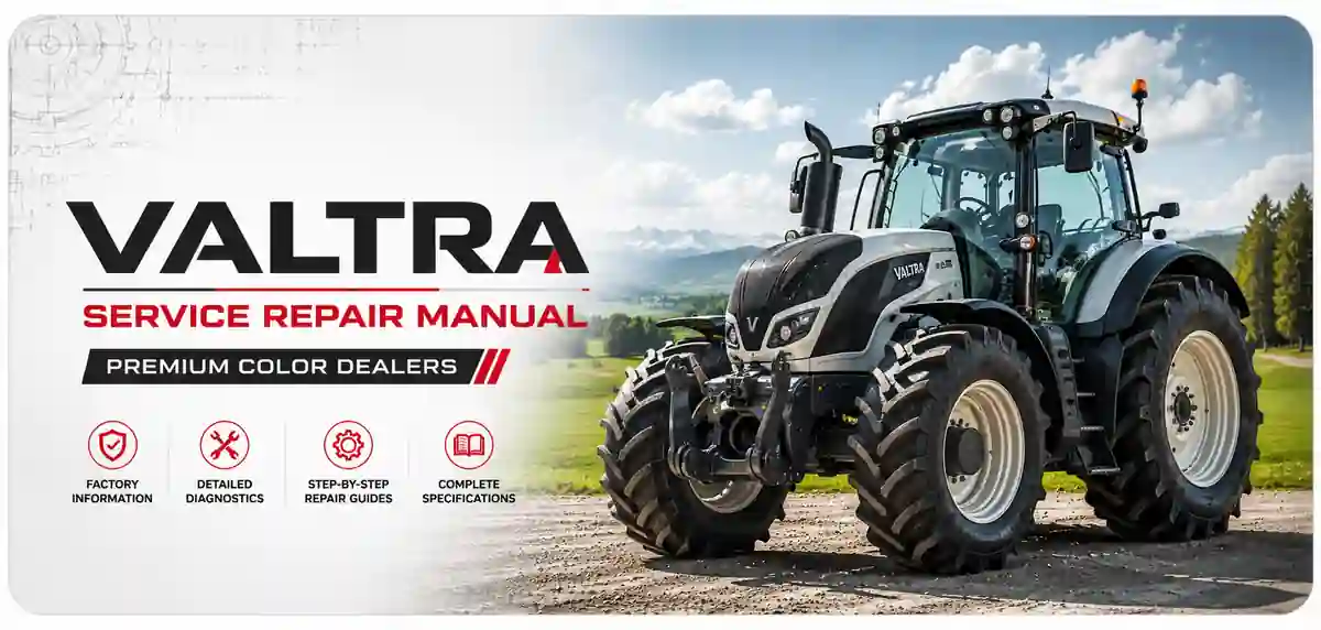 valtra service repair manual